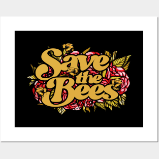 Save the Bees Posters and Art